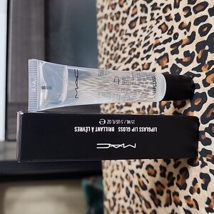MAC Cosmetics Lipglass Lip Gloss Clear Full Size M.A.C. 0.5oz 15mL